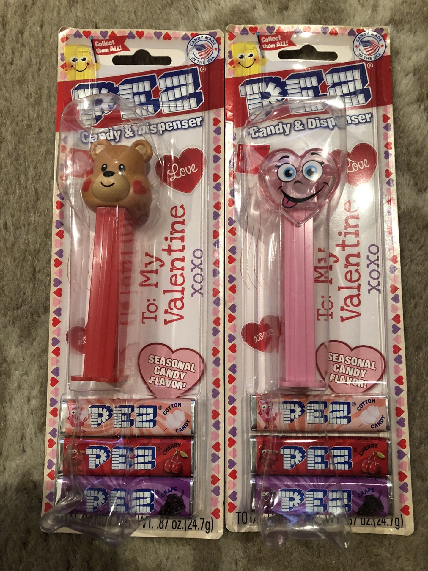 2- PEZ Candy And Dispensers