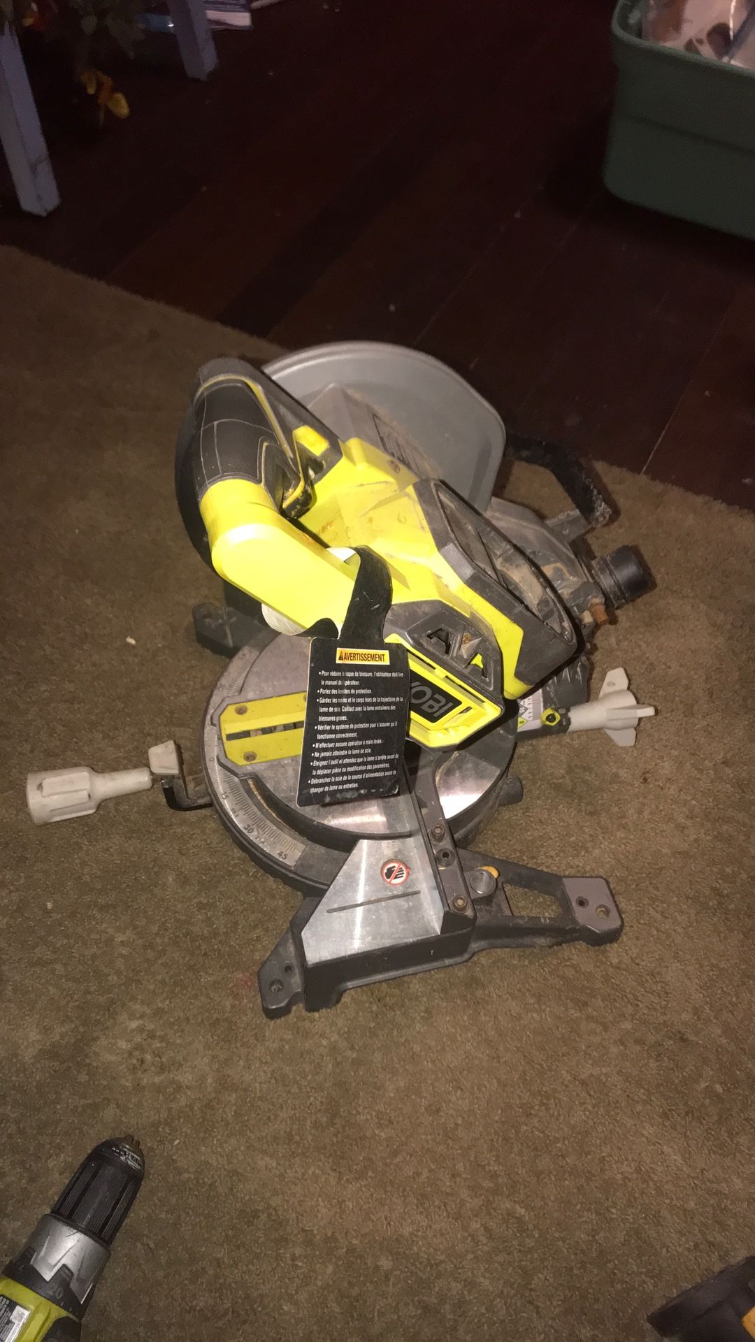 Ryobi Meter Saw 7.5”