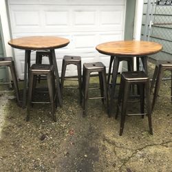 Bistro Table And Chairs (2 Sets)