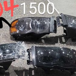 Rear Head Lights Front Main  Headlight 2004 RAM 1500