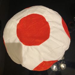 Red and White Plush Hat 🎩