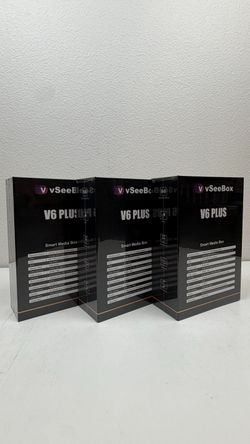 VSeeBox V6 Plus Streaming Box | Movies Shows & Entertainment