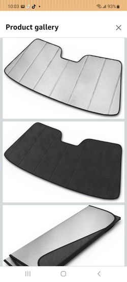Autotech Park Foldable Sunshade Compatible with 2023-2026 Kia Sportage, Custom-fit Windshield Sun Shade