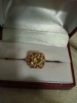 Peach Rose Gold Plated