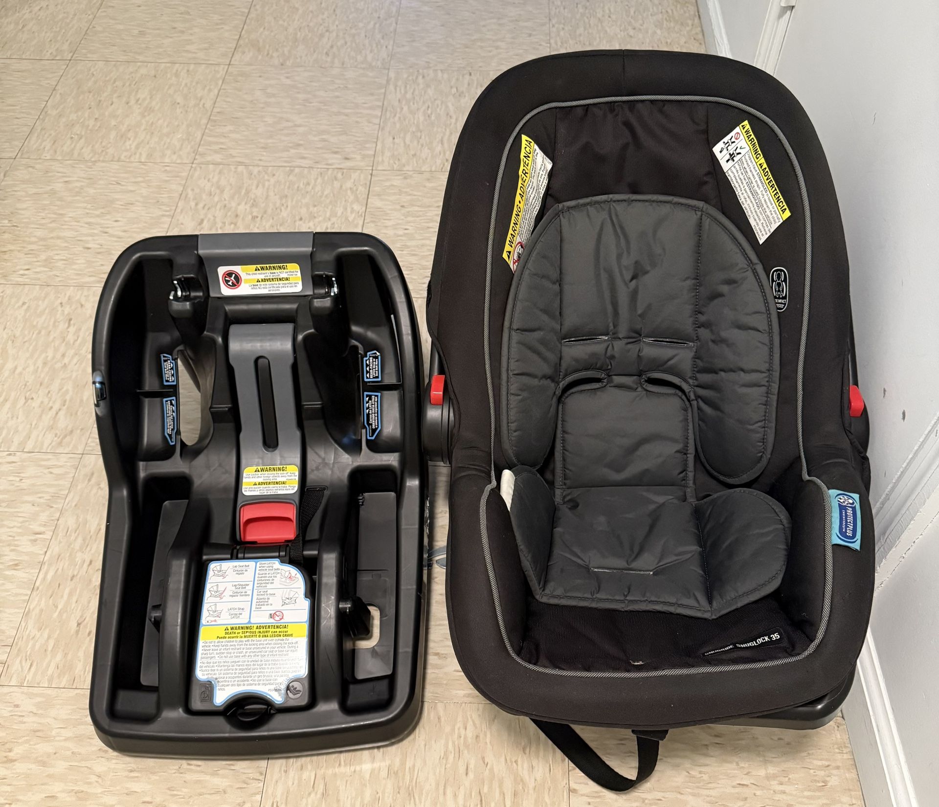 Graco SnugRide SnugLock 35 Infant Visitar › Car Seat, Harleigh