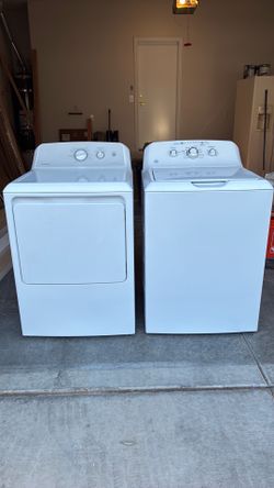 GE washing machine and hot point dryer