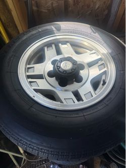 1994 Toyota 4 runner stock rims and tires