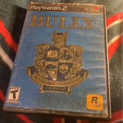 Bully Ps2 Box Only  (no Disc)