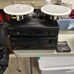 Pioneer Stereo Receiver & CD Player 