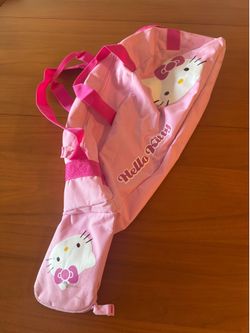 Baseball Bag Pink Hello Kitty Used