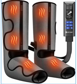 Brand new Air Compression Leg Massager with Heat