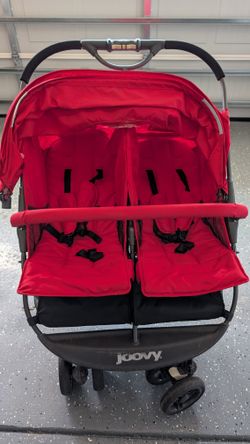 Joovy Scooter X2 Side by Side Double Stroller Red for Sale in Apex, NC -  OfferUp
