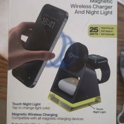 4 In One  Magnetic  Wireless Charger