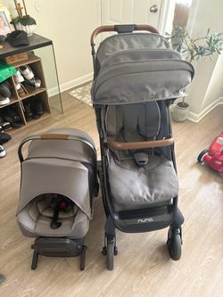 Nuna Stroller and Infant Car Seat Travel System