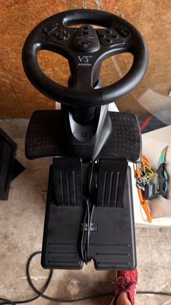 Vintage InterAct V3 FX Racing Wheel & Pedals – Nintendo 64 N64