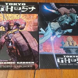 Tokyo Ghost Volume 1 And 2 Atomic Gardner Come Join Us Comic Book