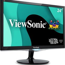 ViewSonic VX2452MH - 24" 1080p 2ms Monitor with HDMI, VGA and DVI