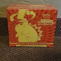 Vivid Voltage Elite Trainer Box ETB SEALED Pokemon Cards (Small tear)