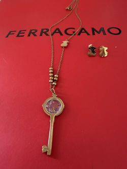 Cadena Y Aretes De Cero Inocidable 