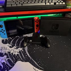 Nintendo Switch Neon Red/Blue – Dock, Charger