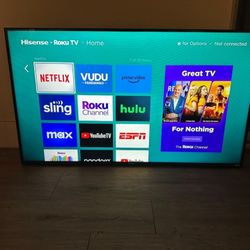 43in Roku Tv