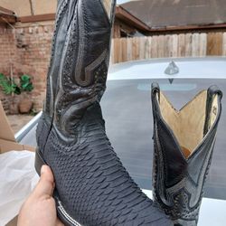 Python Boots Size 11 And 12 Custom Made Chapa Boots 