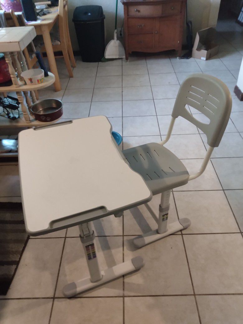 Children's  Desk And  Chair