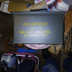 VINTAGE AMMO BOX 