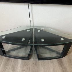 Glass Tv Stand