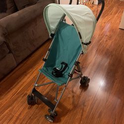 Umbrella Stroller with Canopy - Teal - by Cosco
