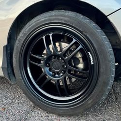18x8 Katana Wheels And Tires 235/45/18 Radar