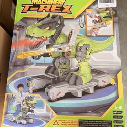 Baby Ride On Toy Cars, Toddler Electric Dinosaur Push Riding Car with Light Music, Smoke & Launcher Toy, Preschool Kids Scooter Foot-to-Floor Ride On 