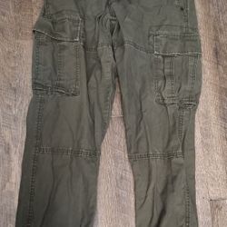 Old Navy Workwear 33x30 Khaki green '94 Cargo pants