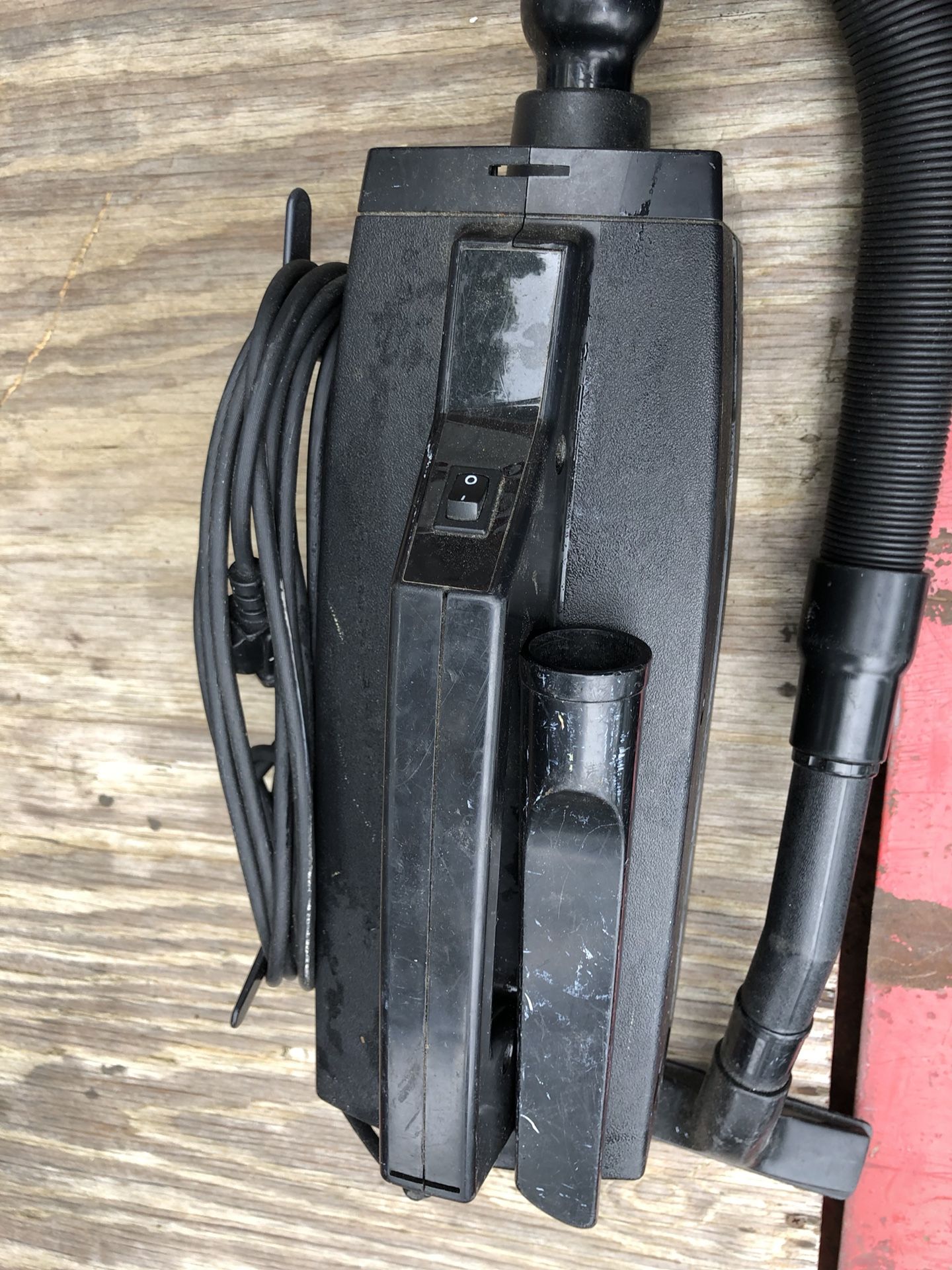 oreck xl electric car vacuum