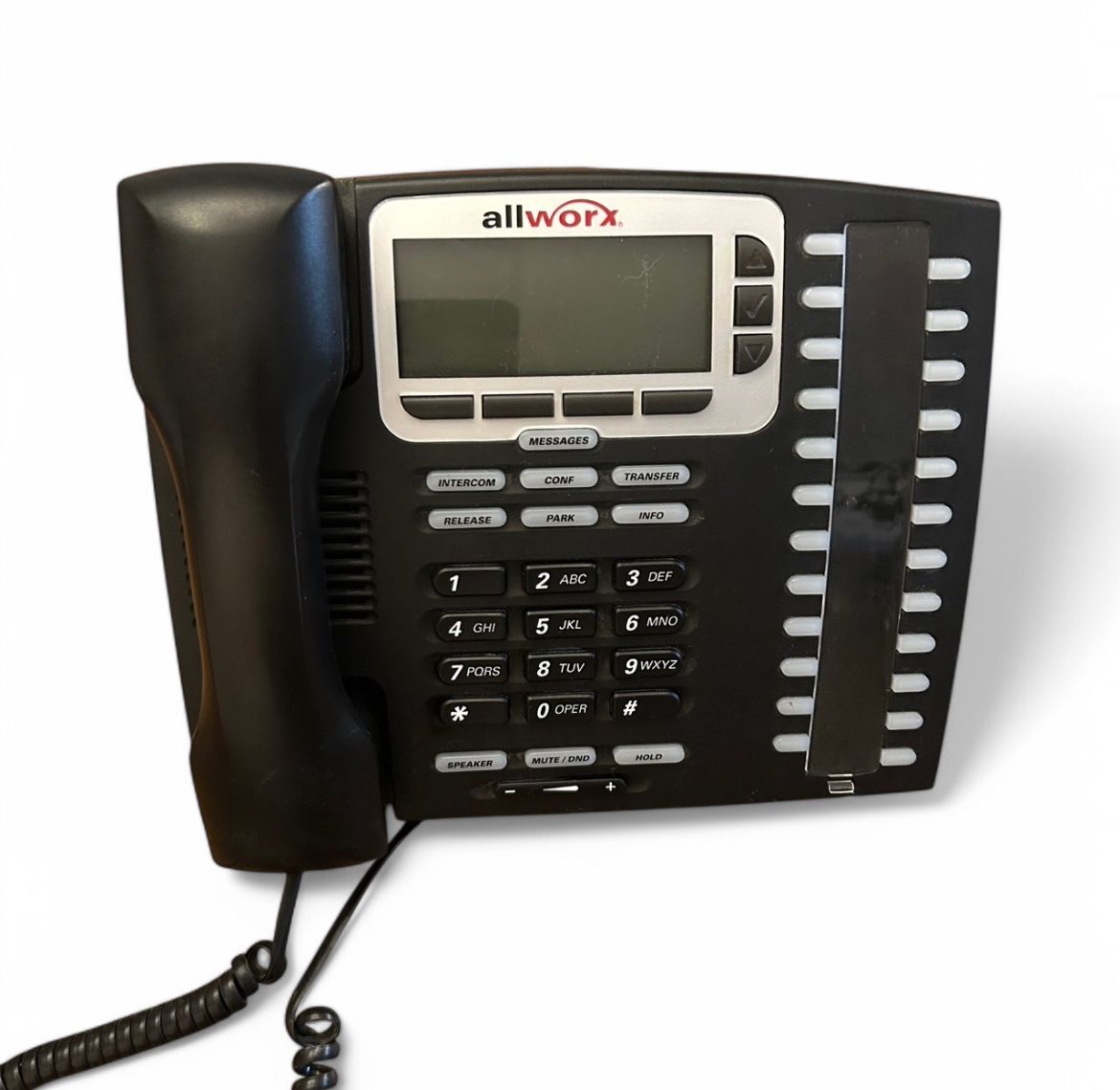 Business VoIP Lot - 12 Allworx 9212 Phones & 2 Polycom SoundStation 2W w/ Bases