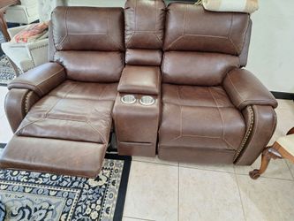 Leather couches