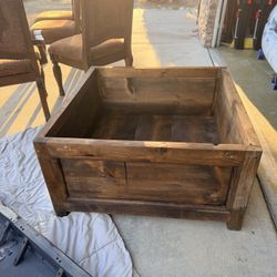Wood Storage Box