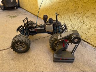 RC car not electric I believe it’s some sort of gas or jet fuel