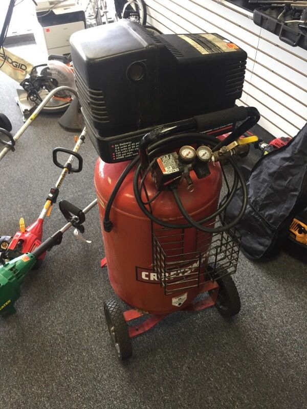 Craftsman 5 hp 22 gallon air compressor