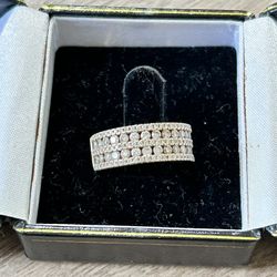 14k Gold Diamond Ring