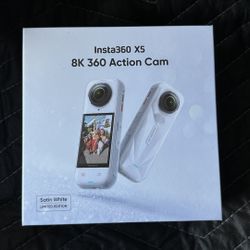 Insta360 X5 – Brand New + FREE Invisible Stick