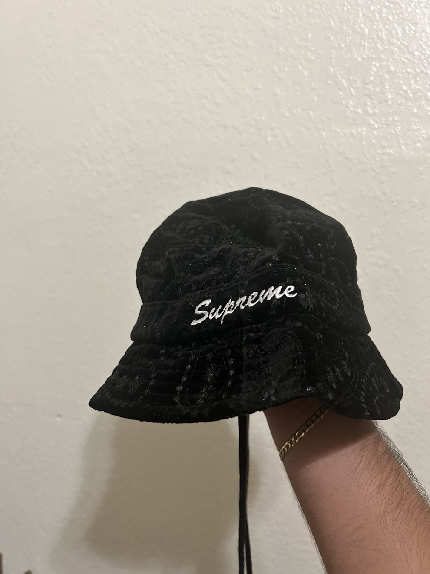 Supreme Velvet Paisley Boonie