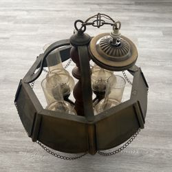 Vintage Chandelier Mud Century 