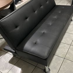 BEAUTIFUL BLACK NEW FUTONS IN BOXES.  189.00  Or Best Offer