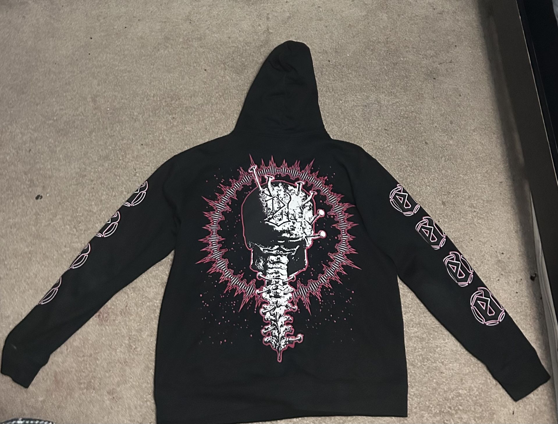 evilvice NAIL ESCAPE HOODIE M/L