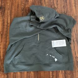 Lululemon Scuba Oversized Half Zip Hoodie *Gold Zip