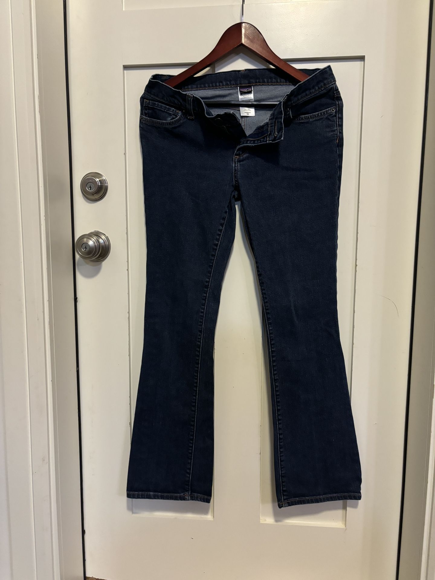 Patagonia jeans women’s size 30 bootcut low rise medium wash style 56920
