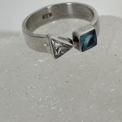Silver 925 Ring Size 7.5