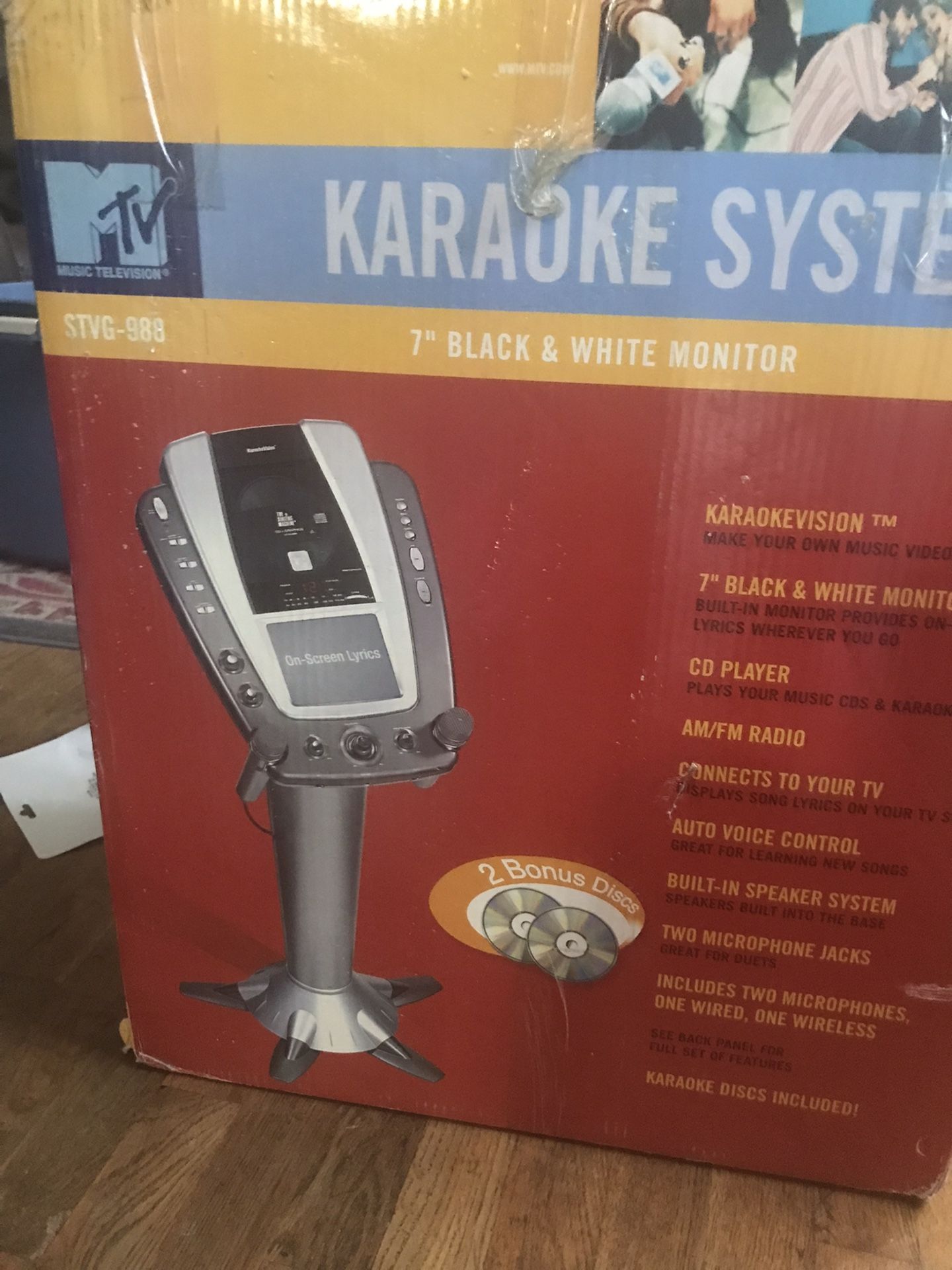Karaoke Black/white
