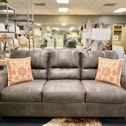 Navi Smoke Queen Sofa Sleeper /couch